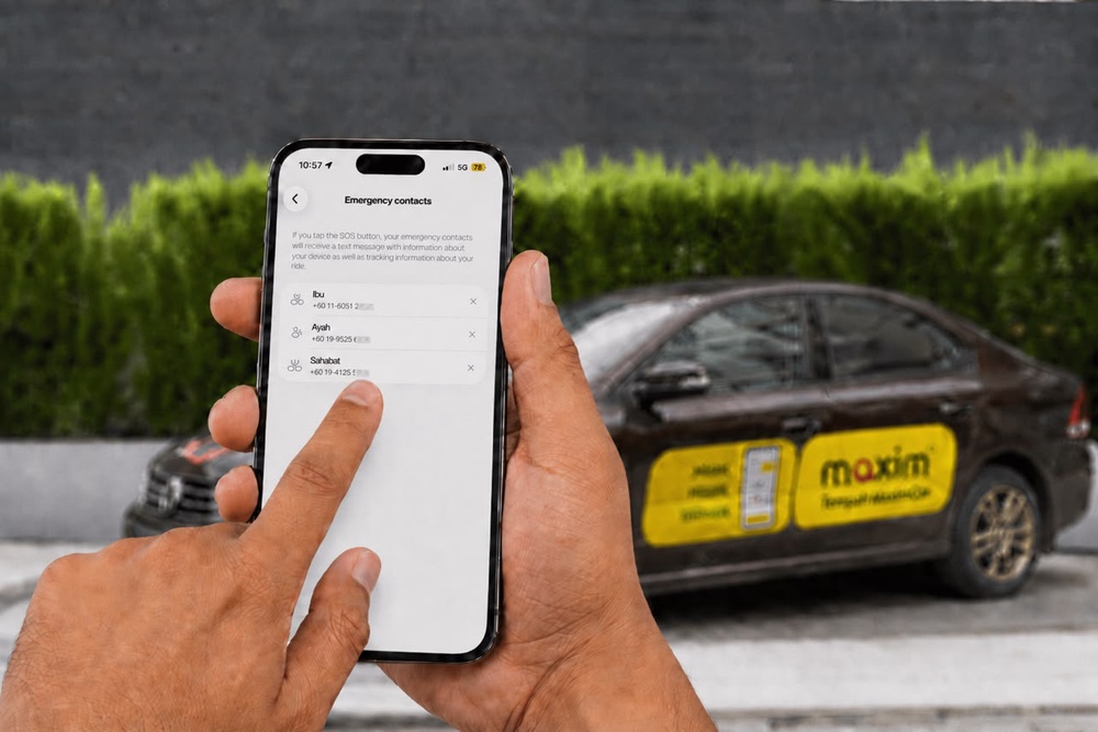 Image from: Maxim Malaysia Enhances Safety Features with Upgraded SOS System for Drivers and Passengers