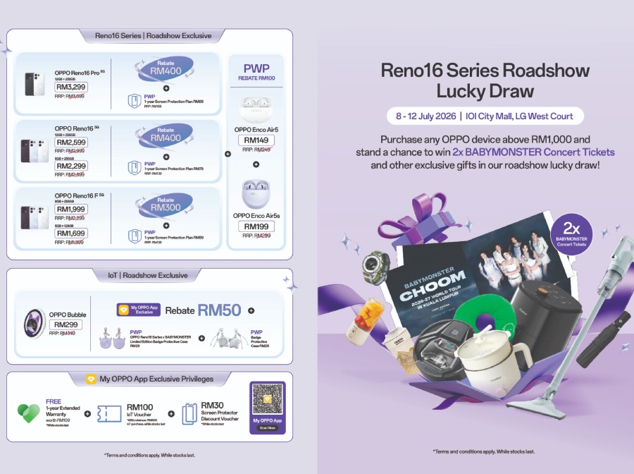 Image from: OPPO Unveils Reno16 Series with Trend-Setting 3D Pop Planet Design and Creative Photography