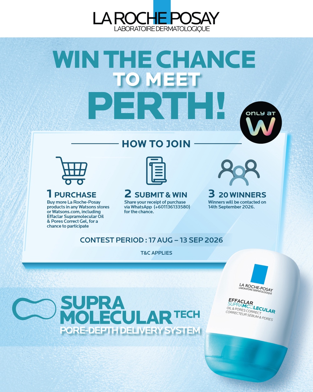 Image from: La Roche-Posay x Watsons Malaysia: Win An Exclusive Meet-And-Greet With Perth Tanapon