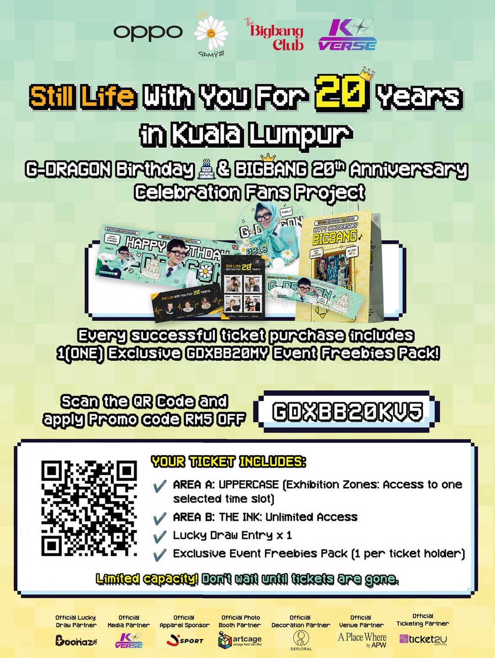 Image from: BIGBANG Turns 20: Malaysia’s Biggest G-DRAGON Birthday Celebration Is Taking Over 3 Cities This August