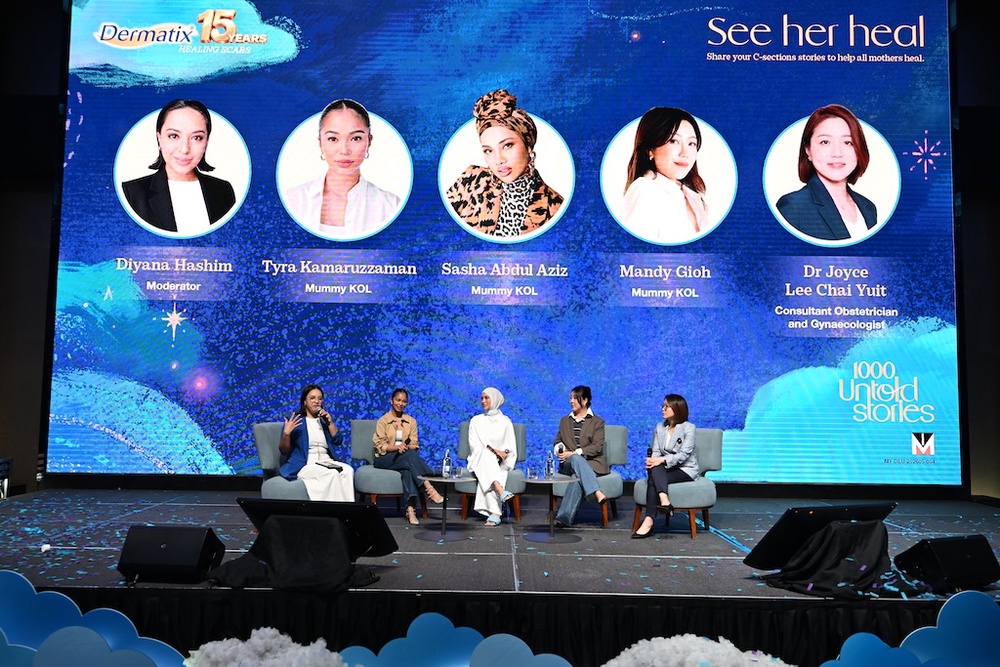 Image from: Dermatix Malaysia Turns C-Section Recovery Stories into AI Art with ‘See Her Heal’