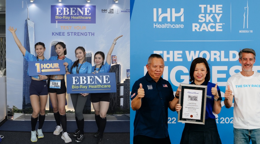 Image from: EBENE Puts Recovery in the Spotlight at Sky Race 2026 with Malaysia Book of Records Attempt