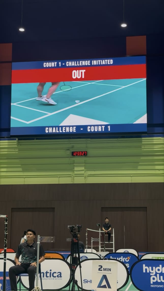 Image from: Malaysian AI Badminton Review System, Reveal Lens Makes International Debut