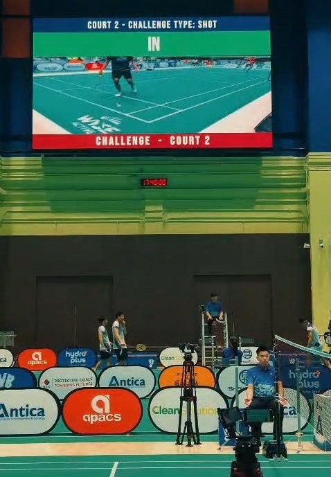 Image from: Malaysian AI Badminton Review System, Reveal Lens Makes International Debut