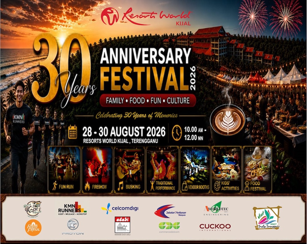 Image from: Resorts World Kijal Celebrates 30 Years with Beachfront Festival and Turtle Conservation Push