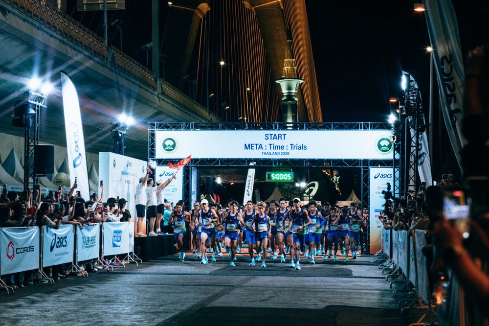 Image from: ASICS META : Time : Trials 2026 Marks Five Years of Speed, Community and Progress