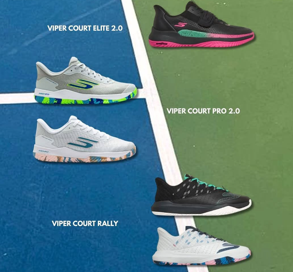 Image from: Skechers Drops Fresh Colourways for Signature Viper Court Collection