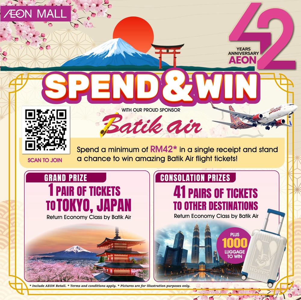 Image from: AEON Celebrates 42nd Anniversary with Japanese Cultural Experiences and Community Activities