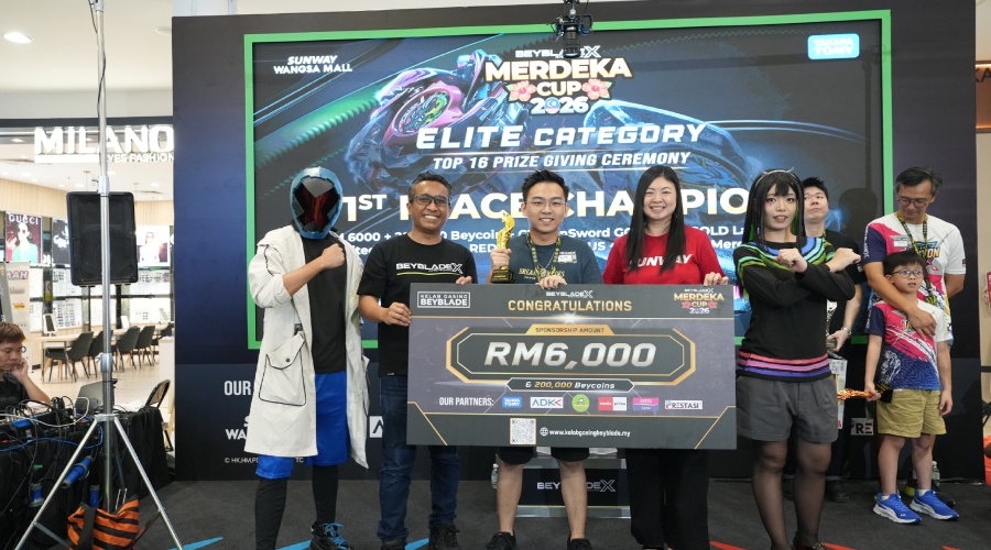 Image from: Over 5,600 Players Make History at Malaysia’s First National BEYBLADE X Merdeka Cup