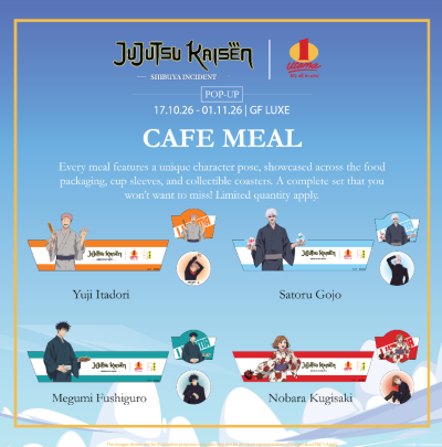Image from: Jujutsu Kaisen Claims Its Domain in 1 Utama: An Epic Collaboration Comes To Malaysia For The First Time!