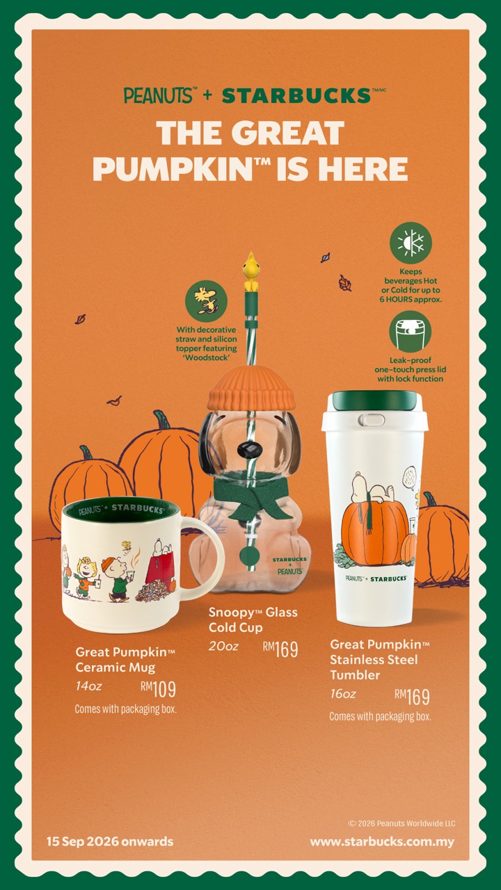 Image from: Snoopy Fans, Starbucks Just Dropped A New Peanuts Collection