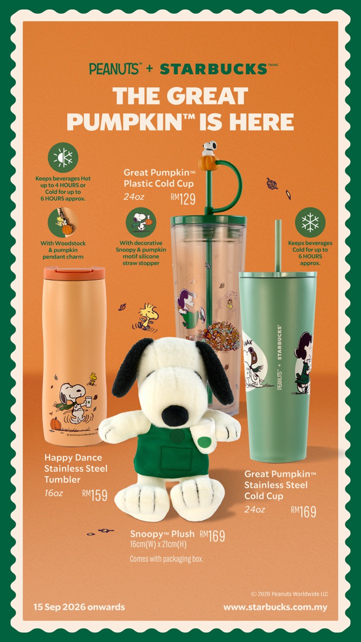 Image from: Snoopy Fans, Starbucks Just Dropped A New Peanuts Collection