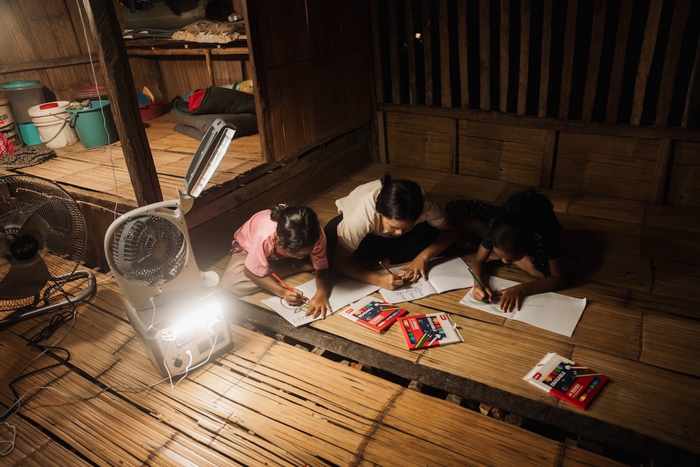 Image from: GoRental Brings Solar Power To Remote Orang Asli Community In Perak