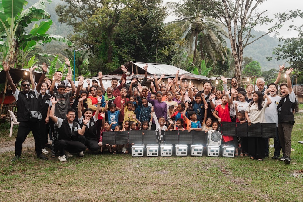 Image from: GoRental Brings Solar Power To Remote Orang Asli Community In Perak