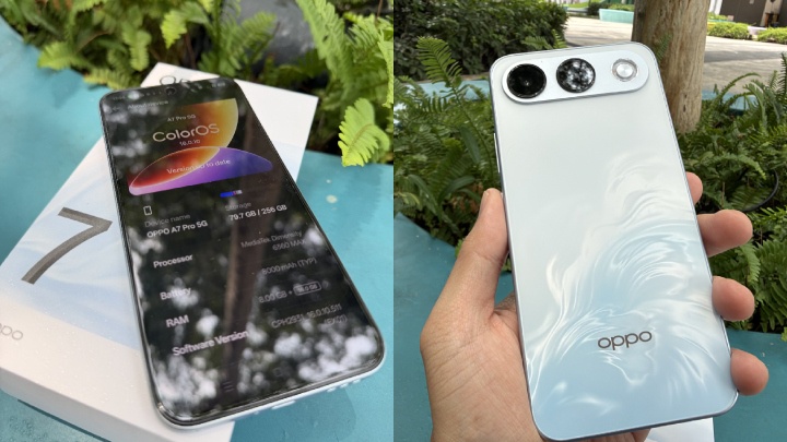 Image from: 50MP Selfie Camera, 8,000mAh Battery? 5 Things We Like About The OPPO A7 Pro 5G