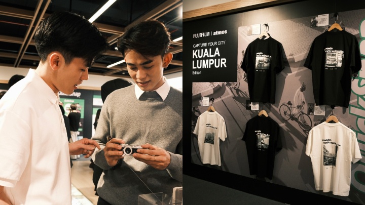 Image from: FUJIFILM x atmos Brings Photography and Streetwear Together at Mid Valley Megamall