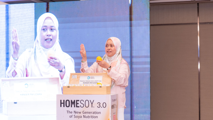 Image from: Homesoy Champions Early Breast Cancer Detection Through Third Year Of ‘Stop That Dot Together’