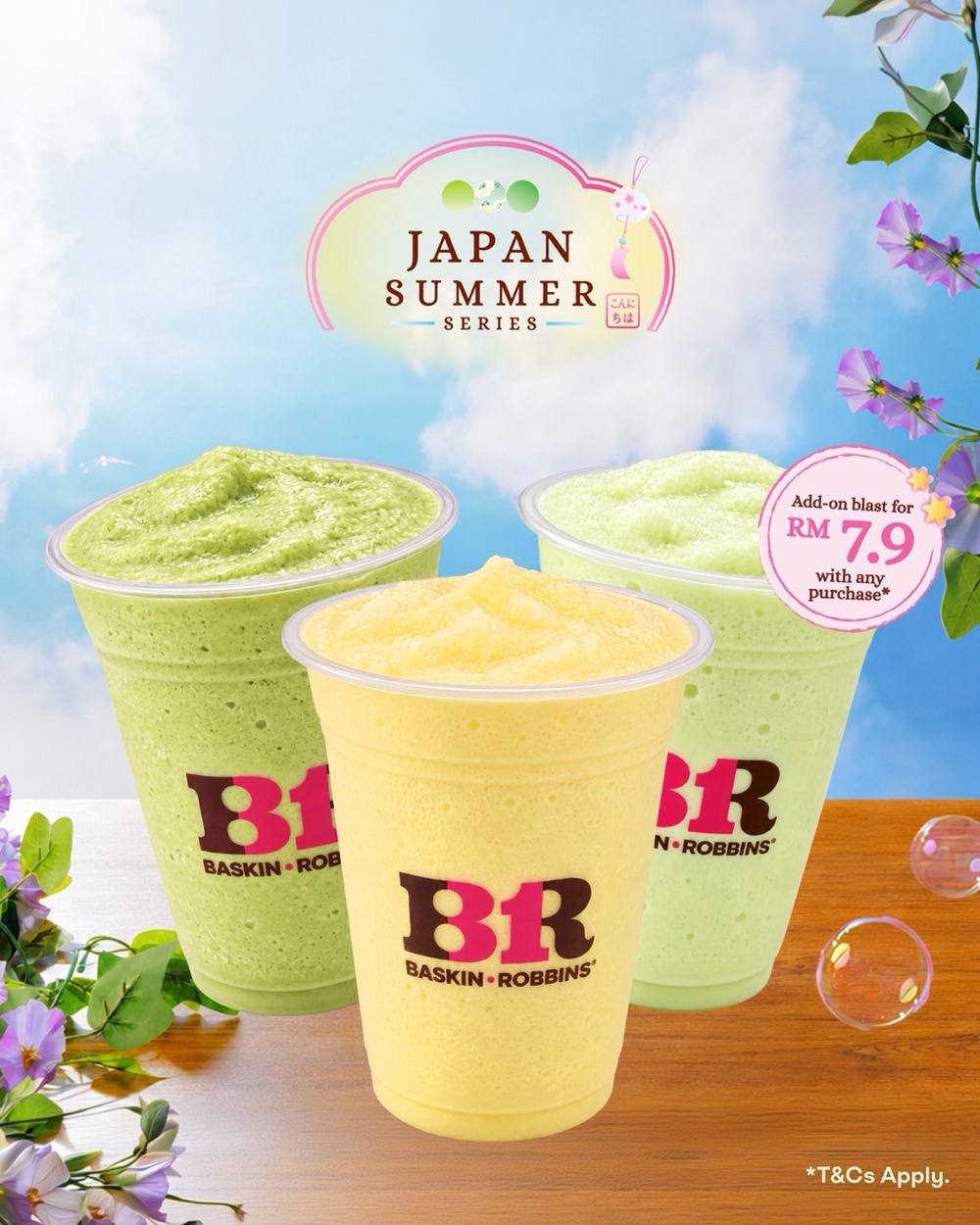 Image from: Baskin-Robbins Brings A Taste Of Japan To Malaysia With 3 New Flavours