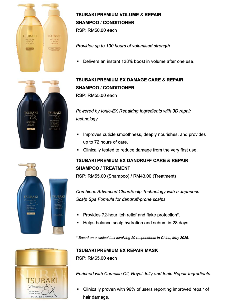 Image from: TSUBAKI Brings Japanese Hair Care To Malaysia