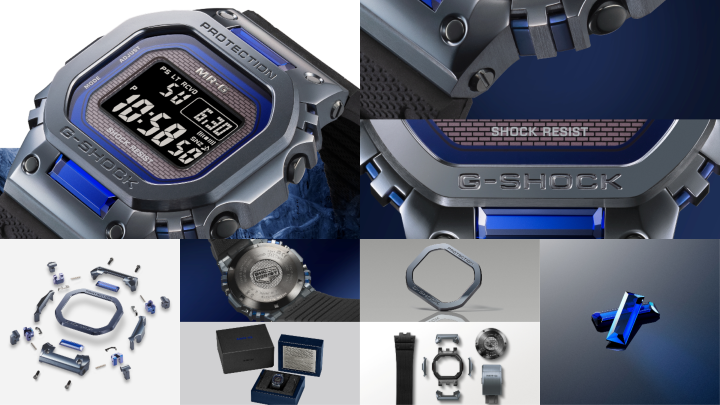 Image from: Casio Introduces New MR-G Watch Crafted From Blue Sapphire Crystal