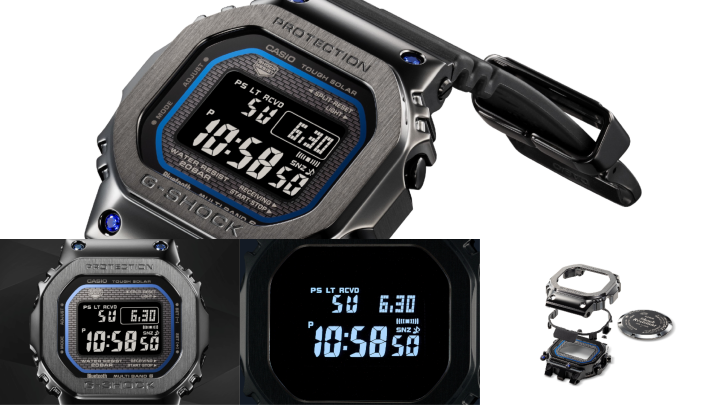 Image from: Casio Introduces New MR-G Watch Crafted From Blue Sapphire Crystal