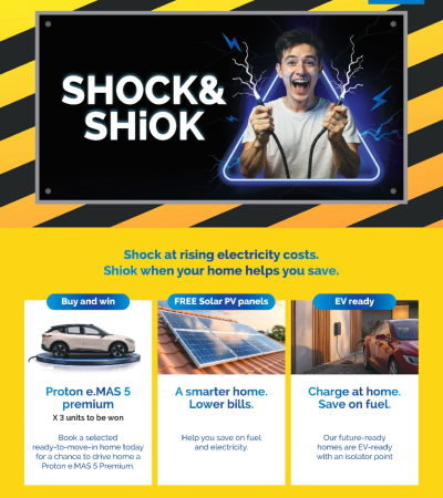 Image from: IJM Land Seremban 2 Adds EV And Solar Perks To Homeownership With Shock & Shiok Campaign
