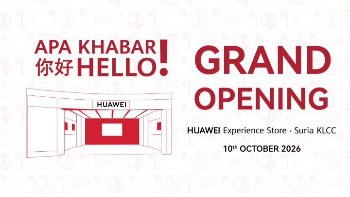 Image from: HUAWEI Suria KLCC Store Opens with Exclusive Weekend Offers