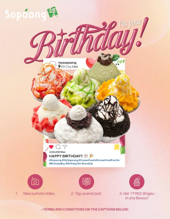 Image from: Born In October? Here Are The Birthday Deals & Perks You Can Enjoy