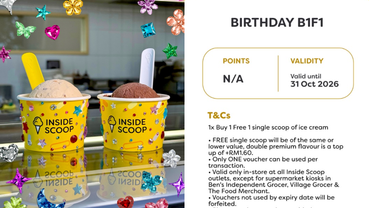 Image from: Born In October? Here Are The Birthday Deals & Perks You Can Enjoy