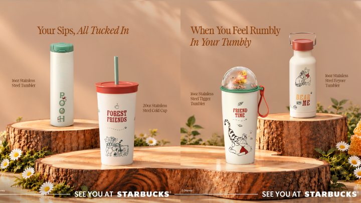 Image from: Starbucks Celebrates the Joy of Friendship with New Collection featuring Disney’s Winnie the Pooh