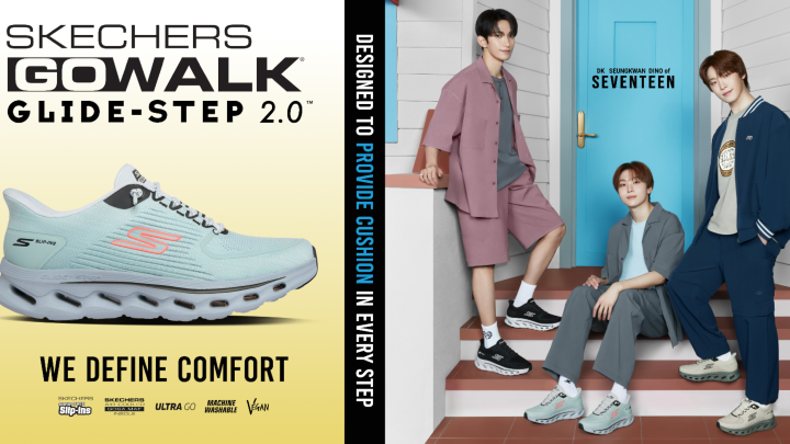 Image from: Skechers GOwalk Glide-Step 2.0 Returns With Enhanced Comfort and Fresh Colours