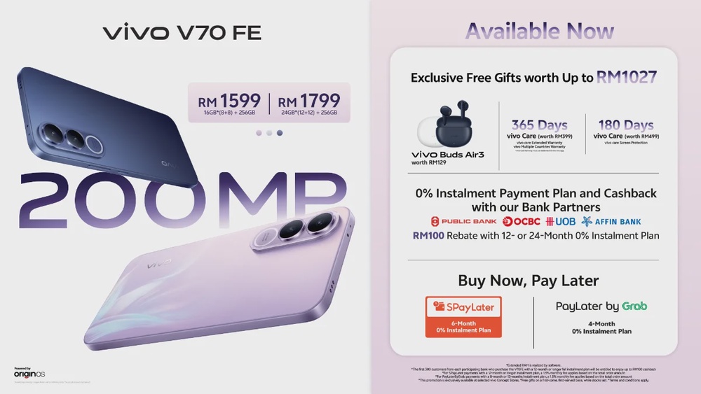 DOLLA to headline vivo V70 FE nationwide first sale roadshow