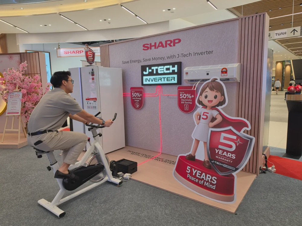 Sharp teams up with Nojima to showcase holistic living ecosystem in LaLaport