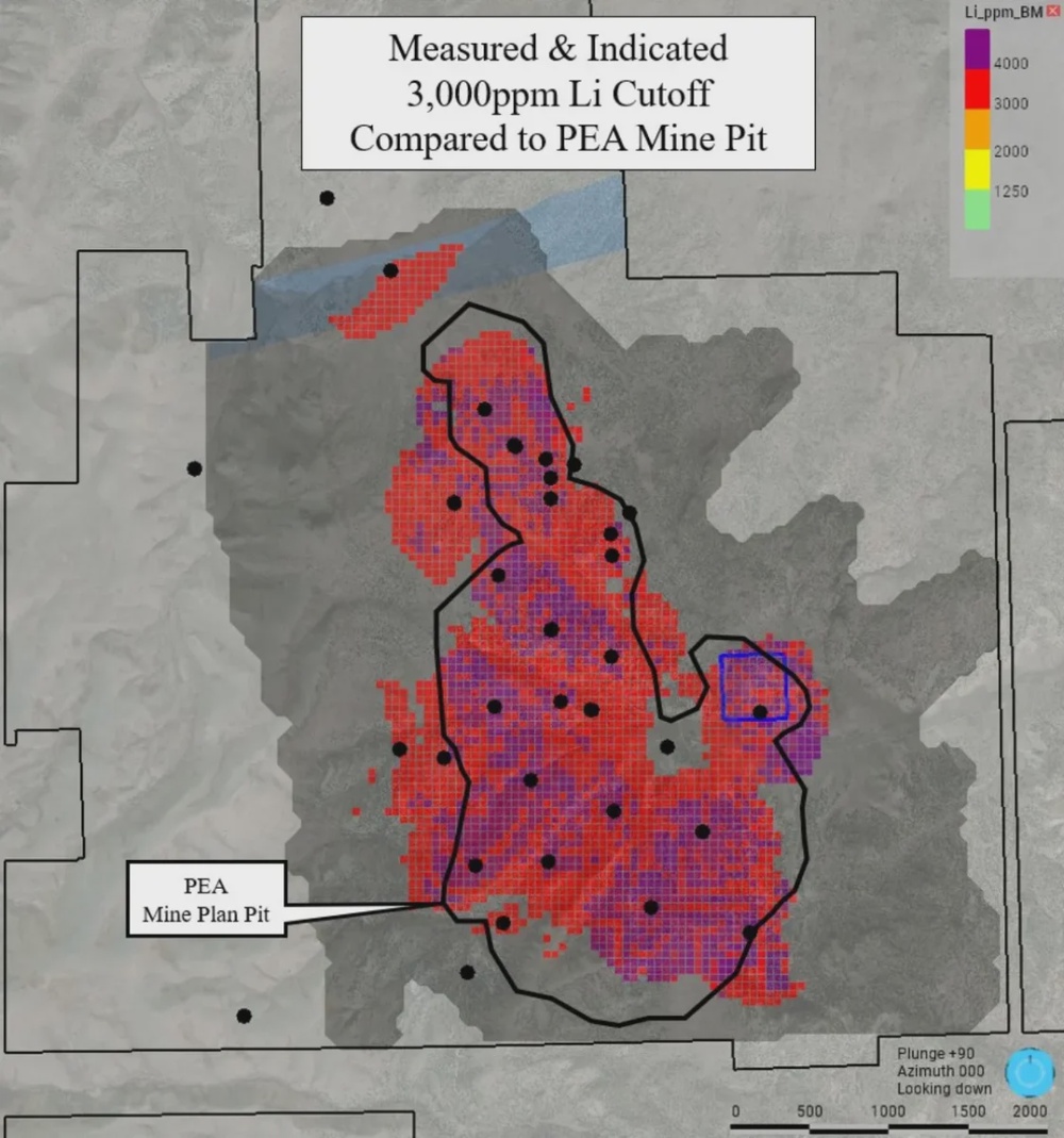Surge Announces Resource Upgrade at Nevada North: 657.5 Mt Grading @ 3,007 ppm Li Containing 10.5 Mt LCE Measured and Indicated Including 6.7 Mt LCE @ 3,820 ppm Li