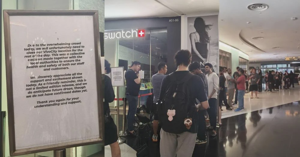 Chaos erupts worldwide as Swatch x Audemars Piguet launch draws worldwide frenzy, netizens criticise crowd chaos