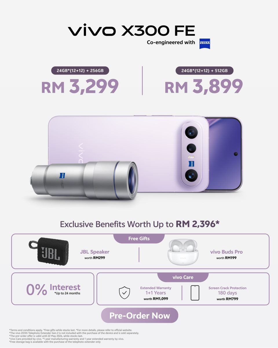 vivo launches X300 FE and Ultra, bringing pro imaging to Malaysia