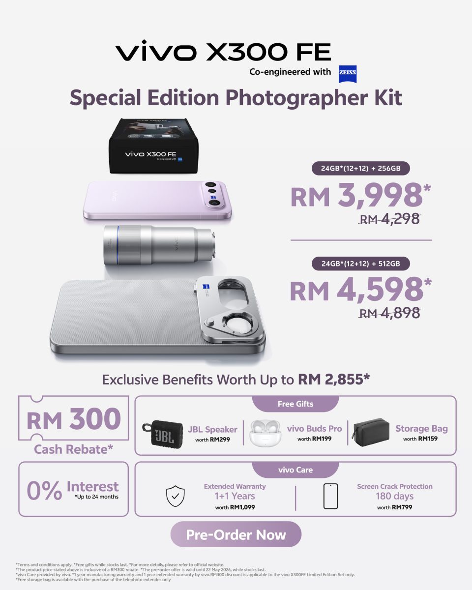 vivo launches X300 FE and Ultra, bringing pro imaging to Malaysia