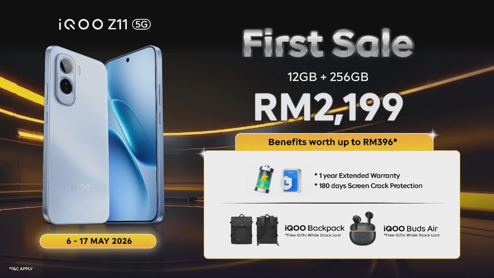 iQOO Malaysia launches Z11 Series, priced from RM1,299
