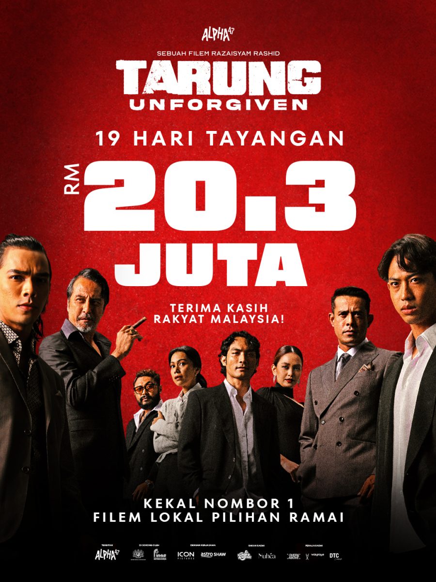'Tarung': Unforgiven surpasses RM20.3 million, becomes one of Malaysia’s biggest action films of 2026