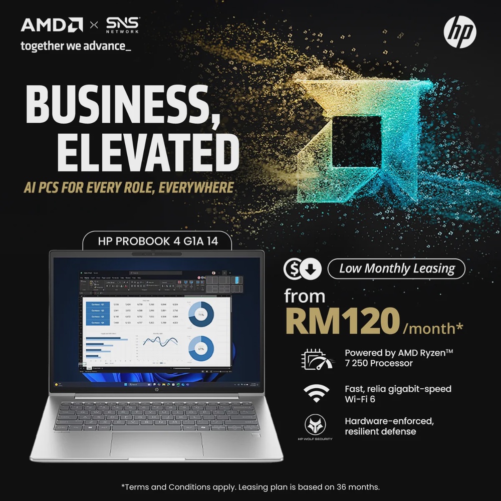 SNS Network empowers Malaysian organisations with AMD-Powered Solutions through “Be The Smarter Business” initiative