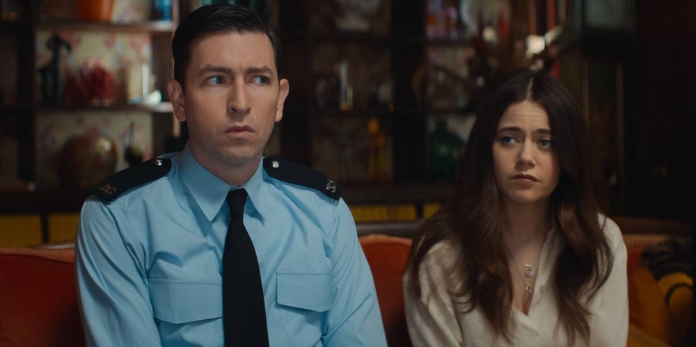 From left: Tim (Braun) and Rebecca (Gordon) bring suspicion, doubt and awkward humour to the countryside mystery.