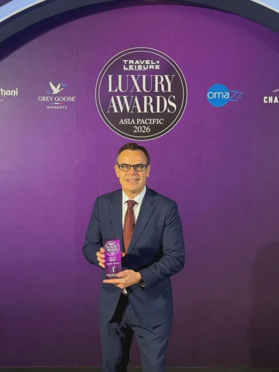 Galaxy Macau Celebrates a Collection of Distinguished Wins at Travel + Leisure Luxury Awards APAC 2026