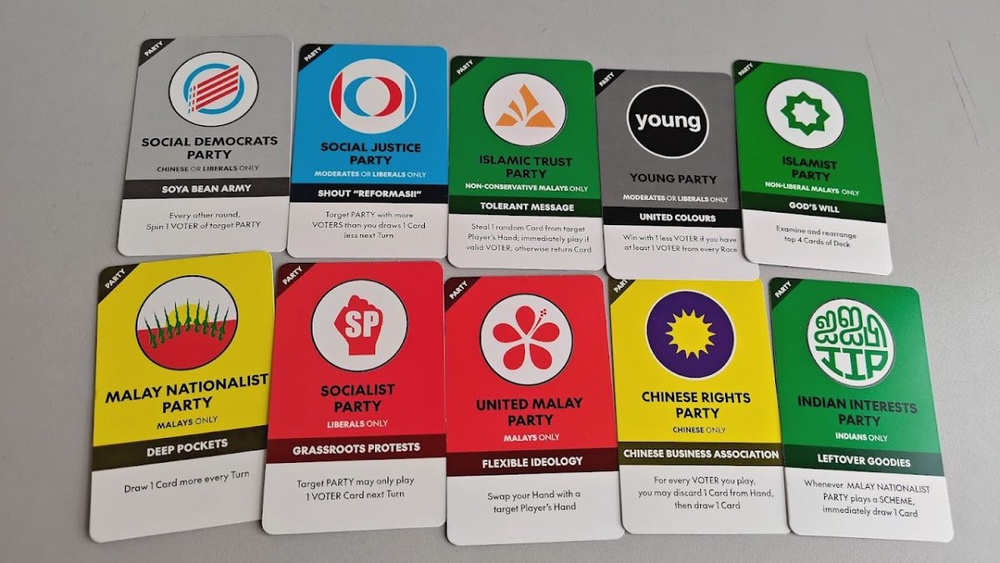 Politiko: Politics, perfidy, parody pile together perfectly in card game