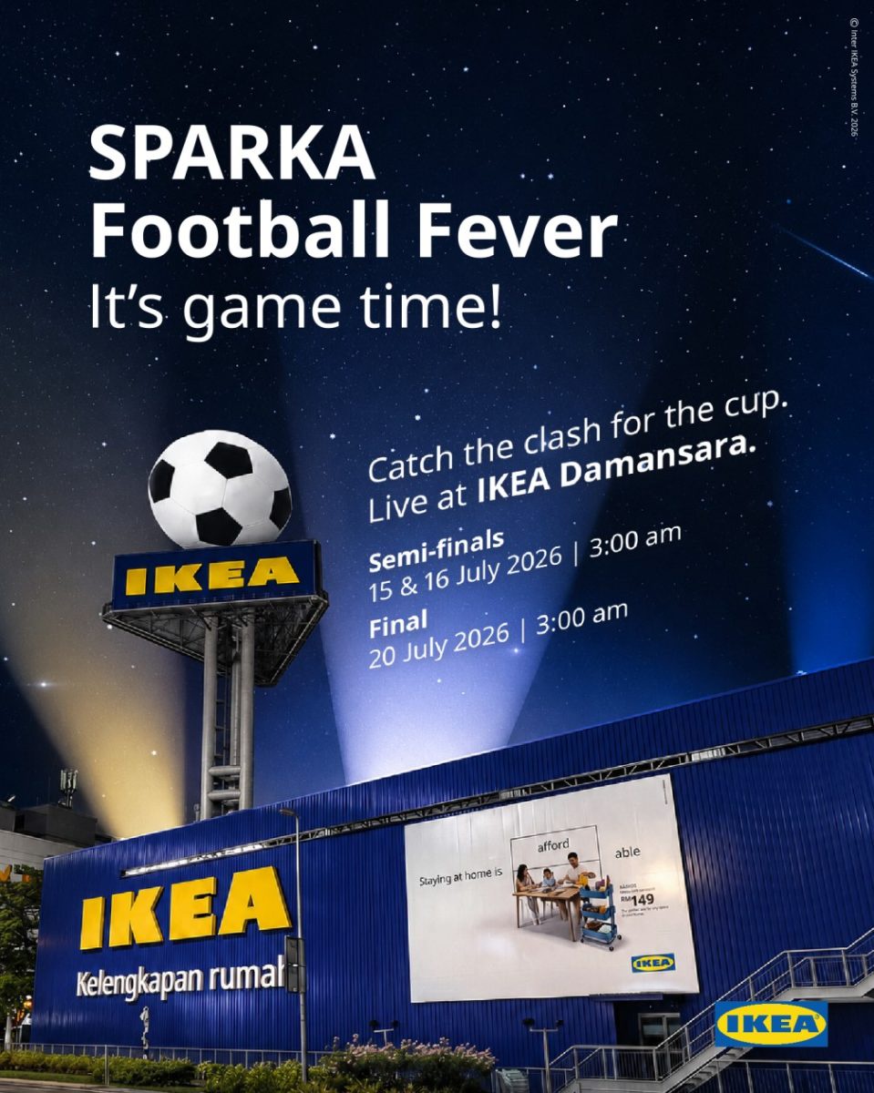 IKEA Damansara to host late-night SPARKA Football Fever viewing parties