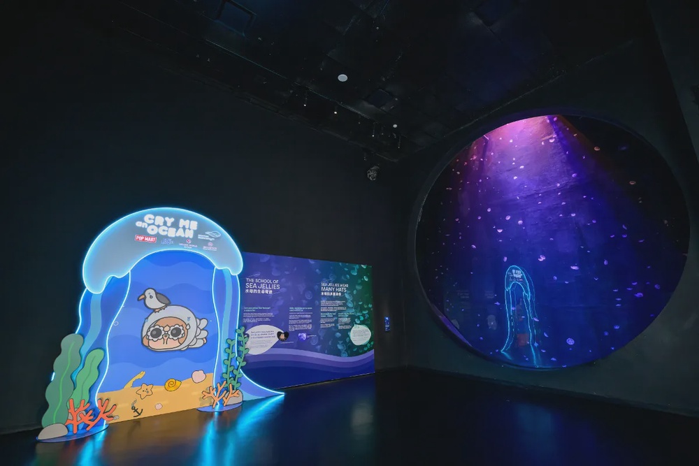 Crybaby makes oceanic splash at Singapore Oceanarium