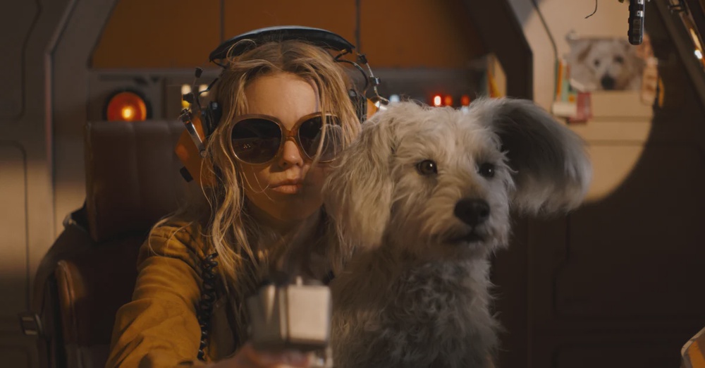 Supergirl Kara (left) and Krypto return after their appearances in last year’s Superman, this time taking centre stage in their own galaxy-spanning adventure.