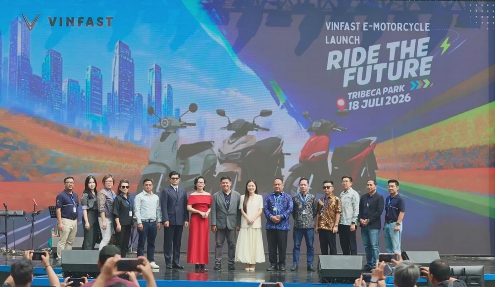 VinFast inaugurates 20 e-motorcycle dealerships in Indonesia, expanding its green mobility ecosystem nationwide