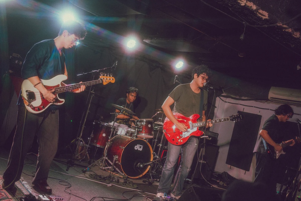 The Baby Cosmos mix original material with songs by The Smiths and Cocteau Twins. – ALL PICS BY AMEEN HAZIZI/THESUN