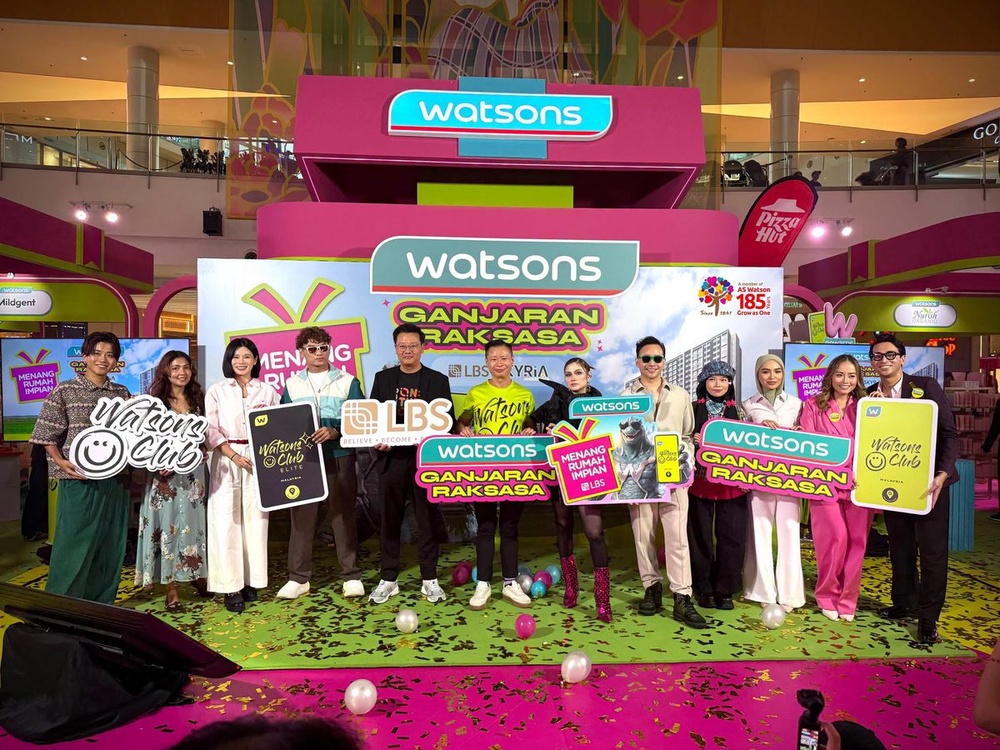 Watsons Club members get chance to win home in Ganjaran Raksasa campaign