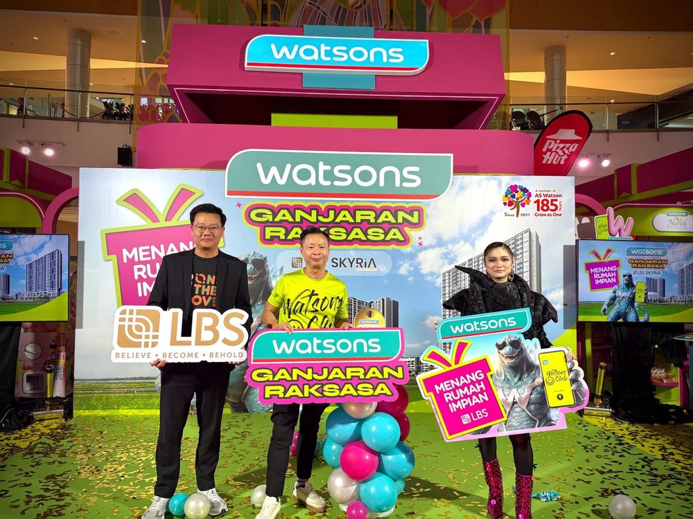 Watsons Club members get chance to win home in Ganjaran Raksasa campaign